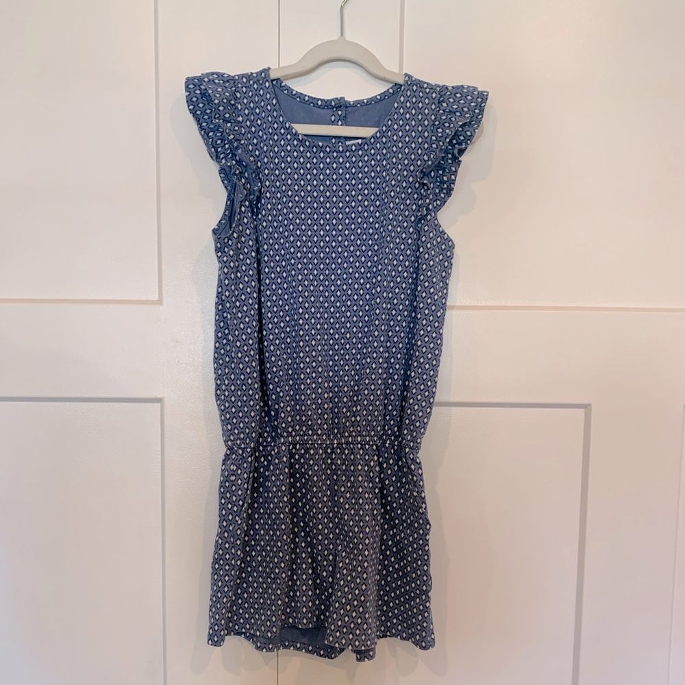 Gymboree Girls Ruffle Sleeve Romper